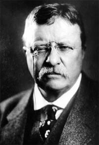 Теодор Рузвельт, 26-й президент США (27.10.1858 - 6.1.1919)