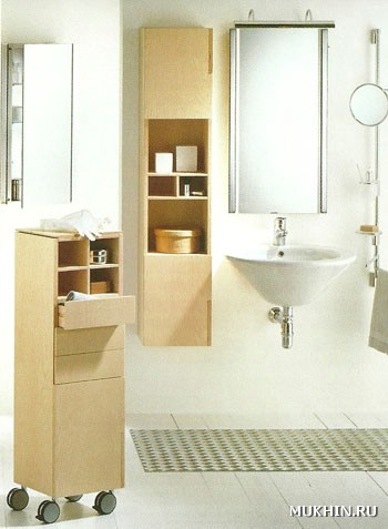 модульная мебель для ванной комнаты