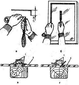 Как закрепить стекло в деревянном переплете шпильками